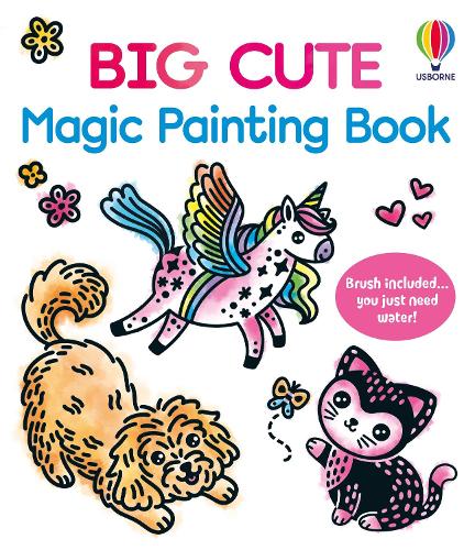 Паперова книга «Big Cute Magic Painting Book», автор Ебіґейл Вітлі - фото №1