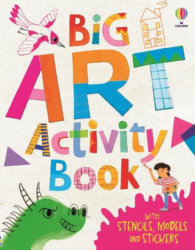 Бумажная книга «Big ART Activity Book», авторов Сэм Баер, Сара Халл - фото №1
