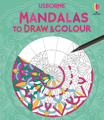 Паперова книга «Mandalas to Draw and Colour», автор Ебіґейл Вітлі - фото №1