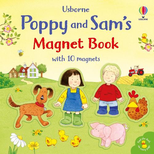 Паперова книга «Poppy and Sam Magnet Book», автор Сем Теплін - фото №1