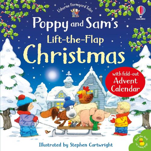 Бумажная книга «Poppy and Sam's Lift-the-Flap Christmas with Advent Calendar», авторов Хизер Эмери, Сэм Тэплин - фото №1