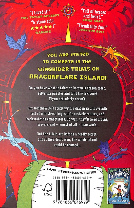 Паперова книга «Dragonflare», автор Джеймі Хаммонд - фото №1