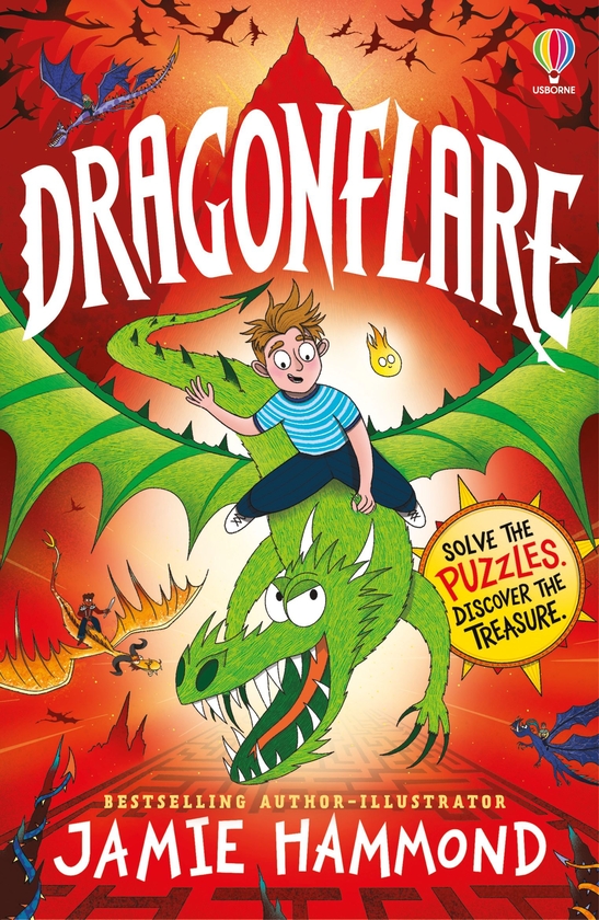 Паперова книга «Dragonflare», автор Джеймі Хаммонд - фото №1