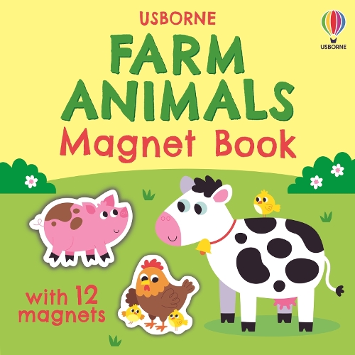 Бумажная книга «Farm Animals Magnet Book», автор Кристи Пикерсгилл - фото №1