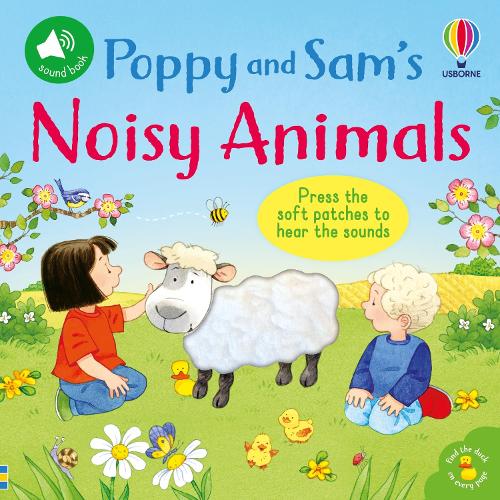 Паперова книга «Poppy and Sam's Noisy Animals», автор Сем Теплін - фото №1
