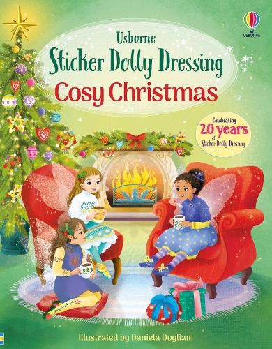 Бумажная книга «Sticker Dolly Dressing Cosy Christmas», автор Кимберли Кинлох - фото №1