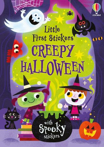 Бумажная книга «Little First Stickers Creepy Halloween», автор Кристи Пикерсгилл - фото №1