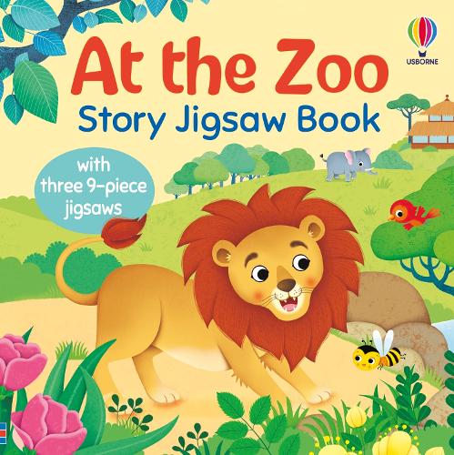 Паперова книга «At the Zoo Story Jigsaw Book», автор Сем Теплін - фото №1