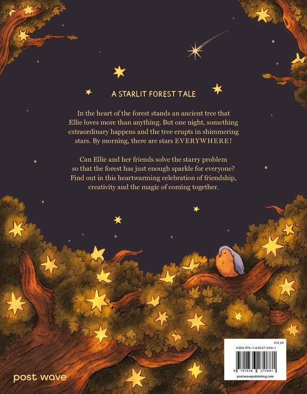 Паперова книга «A Starlit Forest Tale: The Star Tree», автор Лоша Лю - фото №1