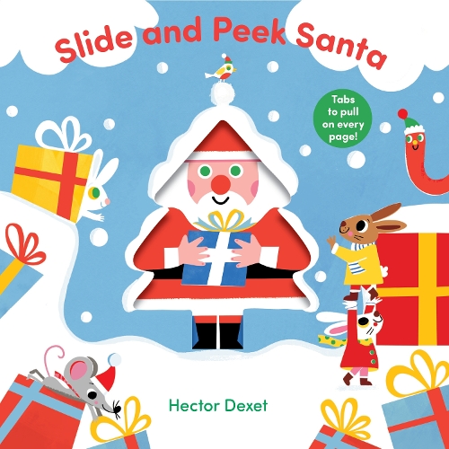 Бумажная книга «Slide and Peek Santa», автор Гектор Дексет - фото №1