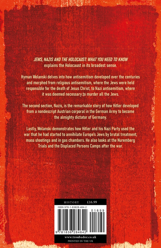 Паперова книга «Jews, Nazis and the Holocaust: What You Need to Know», автор Хайман Воланські - фото №1