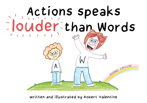 Бумажная книга «Actions speaks louder than Words», автор Роберт Валентайн - фото №1