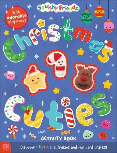 Паперова книга «Squishy Friends: Christmas Cuties Activity Book», автор Александр Кокс - фото №1