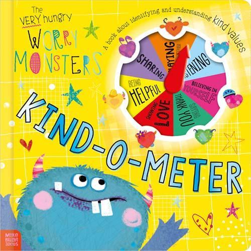 Паперова книга «The Very Hungry Worry Monsters Kind-o-meter», автор Александра Робінсон - фото №1