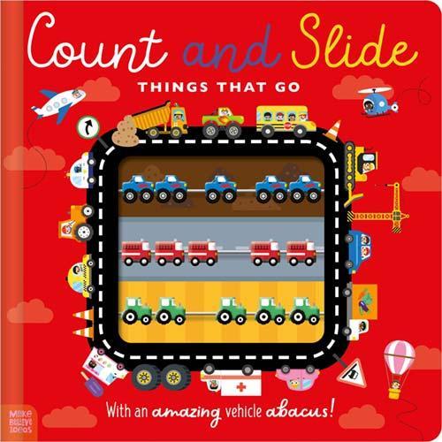 Бумажная книга «Count and Slide Things That Go», автор Кристи Хейнсби - фото №1