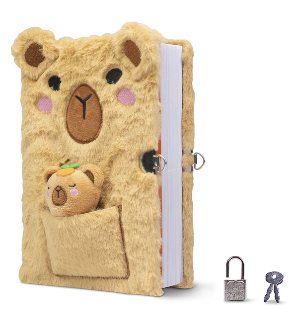Паперова книга «Furry Capybara Diary», автор Make Believe Ideas - фото №1