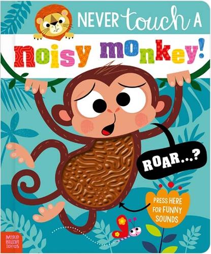Паперова книга «Never Touch a Noisy Monkey!», автор Єлена Роджерс - фото №1