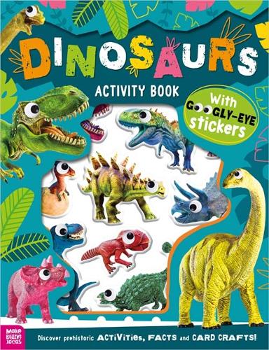 Бумажная книга «Dinosaurs Activity Book», автор Александра Робинсон - фото №1