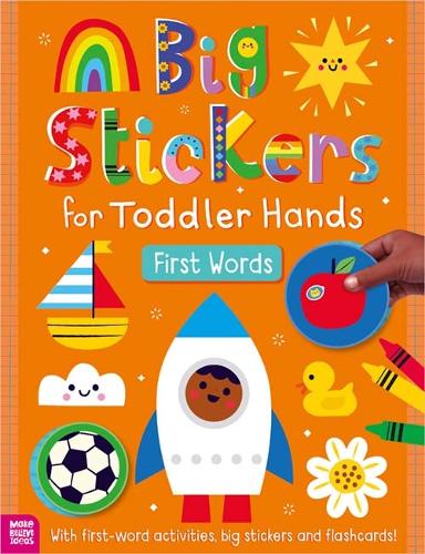 Бумажная книга «Big Stickers for Toddler Hands: First Words», автор Александра Робинсон - фото №1