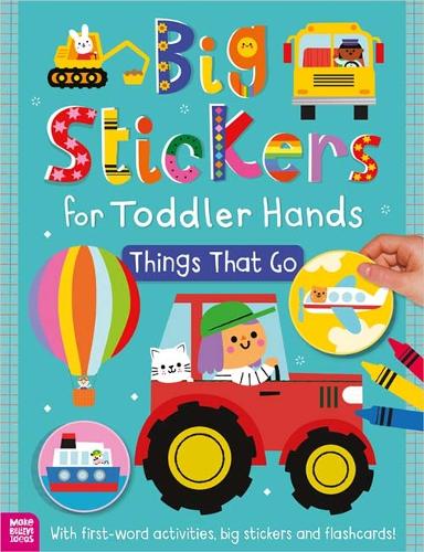 Бумажная книга «Big Stickers for Toddler Hands: Things That Go», автор Софи Коллингвуд - фото №1