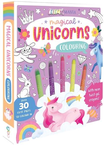 Бумажная книга «Magical Unicorns Colouring», автор Igloo Books Ltd - фото №1
