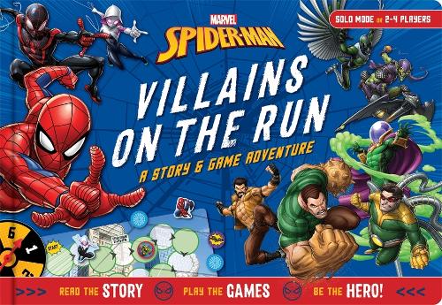 Бумажная книга «Marvel Spider-Man: Villains on the Run: Read the story and play the game to defeat the villains! | Ideal for 1-4 players | Screen-free, interactive stories», автор Marvel Entertainment International Ltd - фото №1