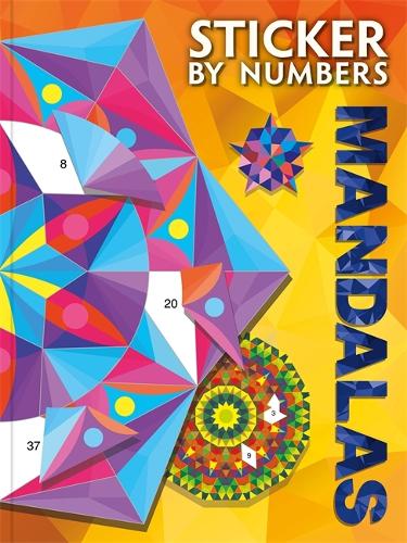 Бумажная книга «Sticker By Numbers: Mandalas», автор Igloo Books Ltd - фото №1
