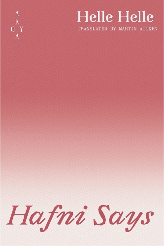 Бумажная книга «Hafni says», автор Хелле Хелле - фото №1