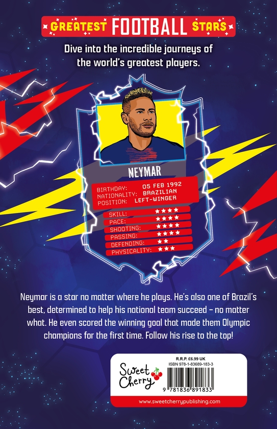 Бумажная книга «Greatest Football Stars: Neymar», автор Люк Патон - фото №1