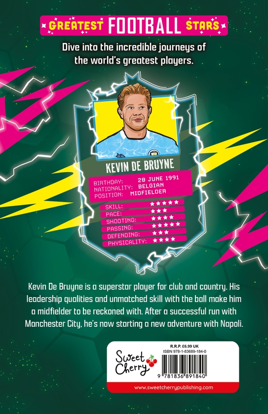 Бумажная книга «Greatest Football Stars: Kevin De Bruyne», автор Люк Патон - фото №1