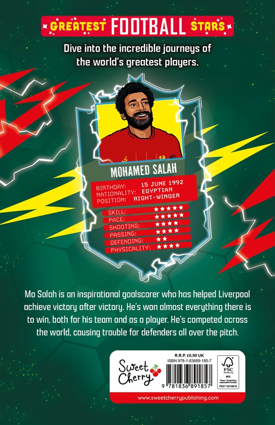 Бумажная книга «Greatest Football Stars: Mohamed Salah», автор Люк Патон - фото №1