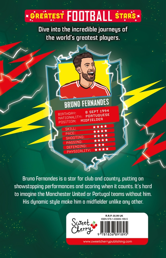 Бумажная книга «Greatest Football Stars: Bruno Fernandes», автор Люк Патон - фото №1