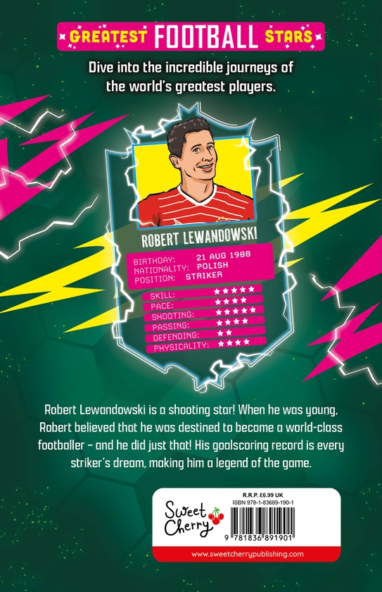 Бумажная книга «Greatest Football Stars: Robert Lewandowski», автор Люк Патон - фото №1