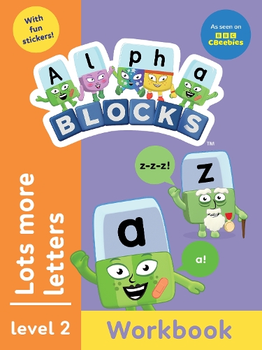 Бумажная книга «Alphablocks Lots More Letters (Orange Level Workbook)», автор Alphablocks - фото №1