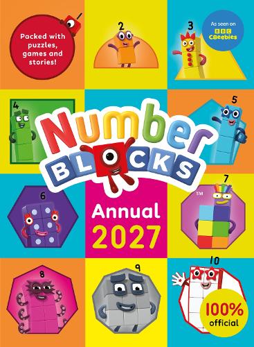 Бумажная книга «Numberblocks Annual 2027», автор Numberblocks - фото №1