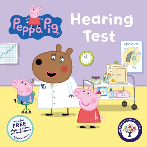Паперова книга «Peppa Pig: Hearing Test (Symbolised Story)», автор Свинка Пеппа - фото №1