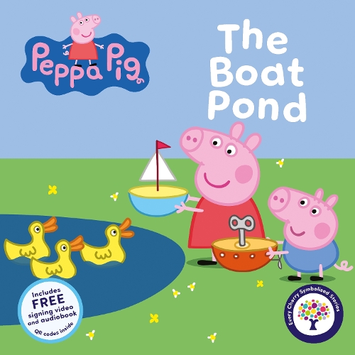 Паперова книга «Peppa Pig: The Boat Pond (Symbolised Story)», автор Свинка Пеппа - фото №1