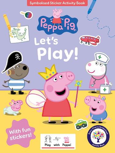 Бумажная книга «Peppa Pig: Let's Play! (Symbolised Activity Book)», автор Свинка Пеппа - фото №1