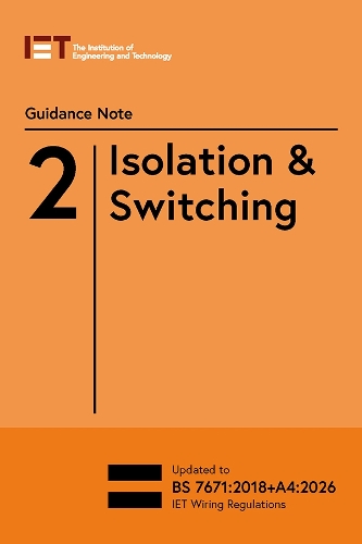 Бумажная книга «Guidance Note 2: Isolation & Switching», автор The Institution of Engineering and Technology - фото №1