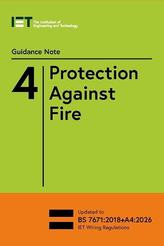 Бумажная книга «Guidance Note 4: Protection Against Fire», автор The Institution of Engineering and Technology - фото №1