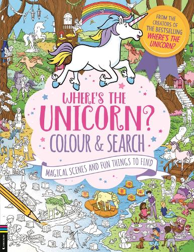 Бумажная книга «Where’s the Unicorn? Colour and Search», автор Хорхе Сантильян - фото №1