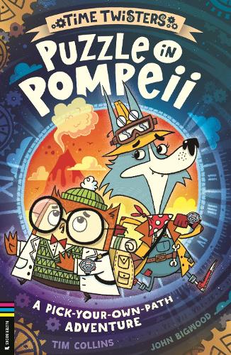 Паперова книга «Puzzle in Pompeii: A Pick-Your-Own-Path Adventure», автор Тім Коллінз - фото №1