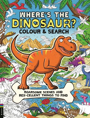 Паперова книга «Where’s the Dinosaur? Colour and Search» - фото №1