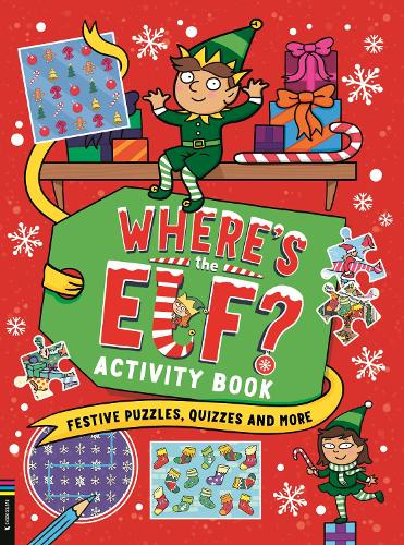 Паперова книга «Where’s the Elf? Activity Book: Festive puzzles, quizzes and more» - фото №1