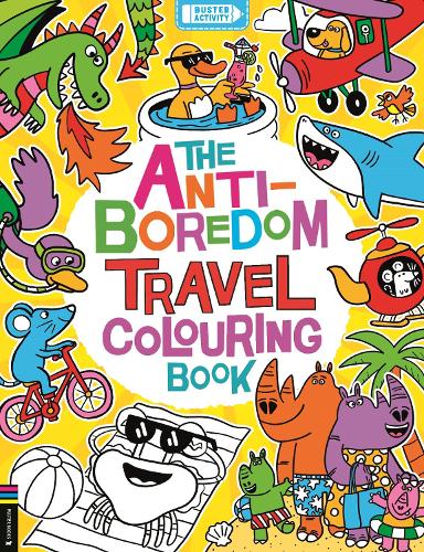 Бумажная книга «The Anti-Boredom Travel Colouring Book», автор Крис Дикасон - фото №1