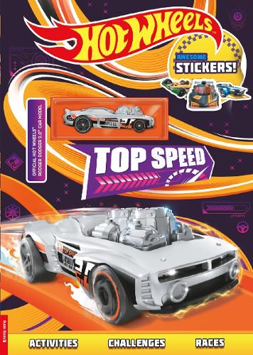 Бумажная книга «Hot Wheels™: Top Speed (with stickers and Rodger Dodger 2.0™ car model)» - фото №1