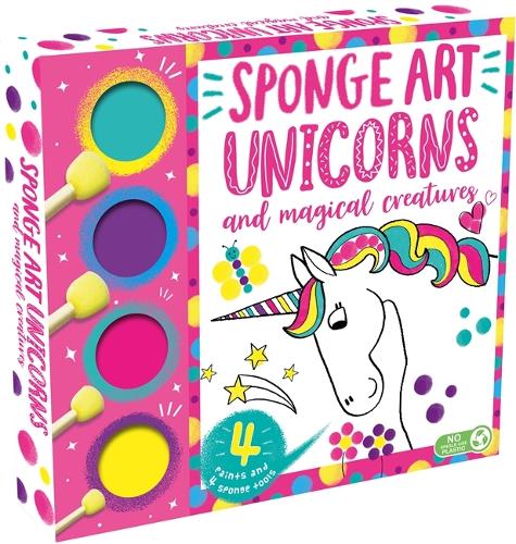 [object Object] «Sponge Art Unicorns and Magical Creatures», автор Igloo Books - фото №1