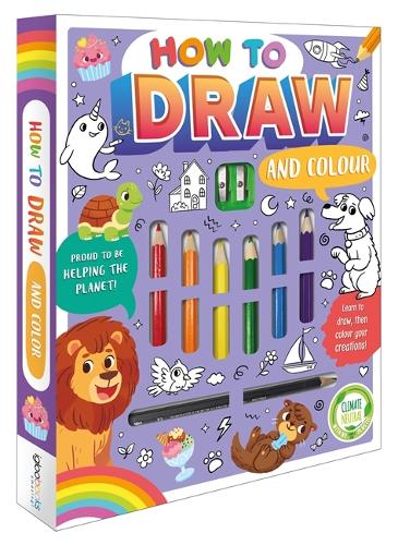 [object Object] «How to Draw and Colour», автор Igloo Books - фото №1