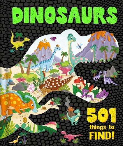 Бумажная книга «Dinosaurs: 501 Things to Find!», автор Igloo Books - фото №1