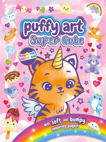 Бумажная книга «Puffy Art Super Cute», автор Igloo Books - фото №1